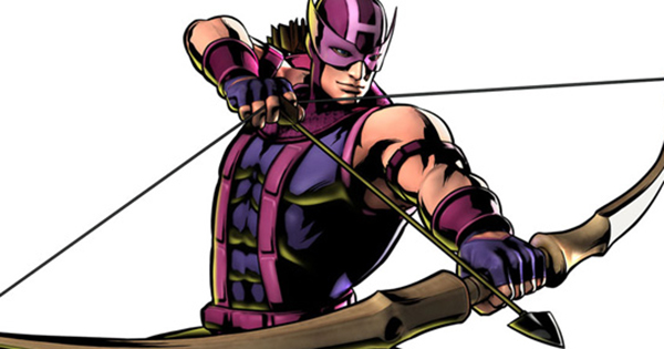 Personality quiz result showing you are Hawkeye the Avenger