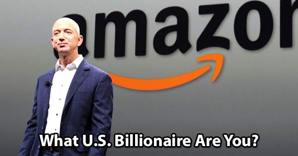 Smiling Jeff Bezos billionaire Amazon founder personality quiz result