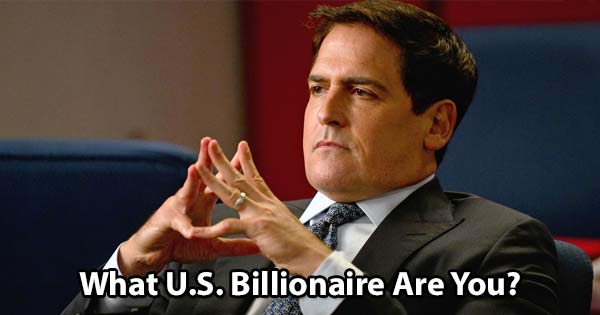Mark Cuban smiling confidently as a successful billionaire entrepreneur and investor