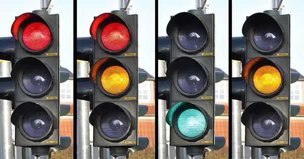 The traffic light is green but the car in front of you is still sitting there...