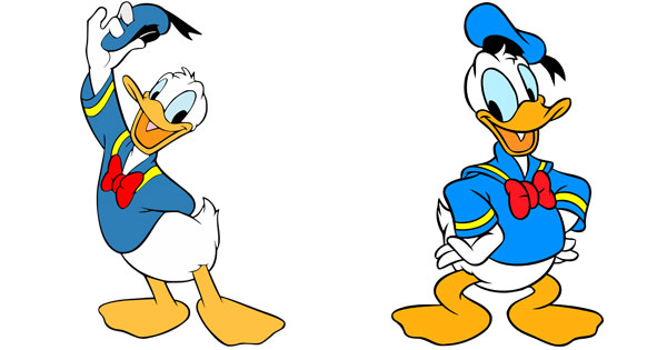 Donald Duck Disney character personality quiz result angry duck
