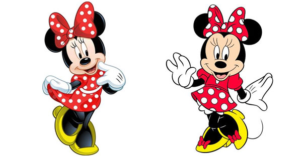 Minnie Mouse Disney character personality quiz result with polka dot bow