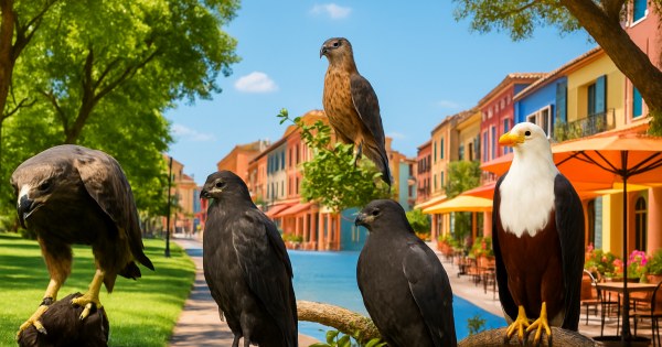 Majestic eagle soaring high representing strong bold personality quiz result