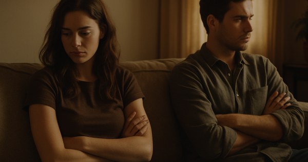 You and your partner have a disagreement. What's your instinct?