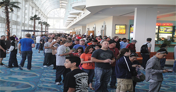 You're in a long line at the DMV, how do you feel?